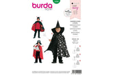 Schnittmuster burda style - Fantasy - Zauberer & Pirat & Teufel 2494
